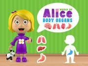 Play World of Alice   Body Organs Game on FOG.COM